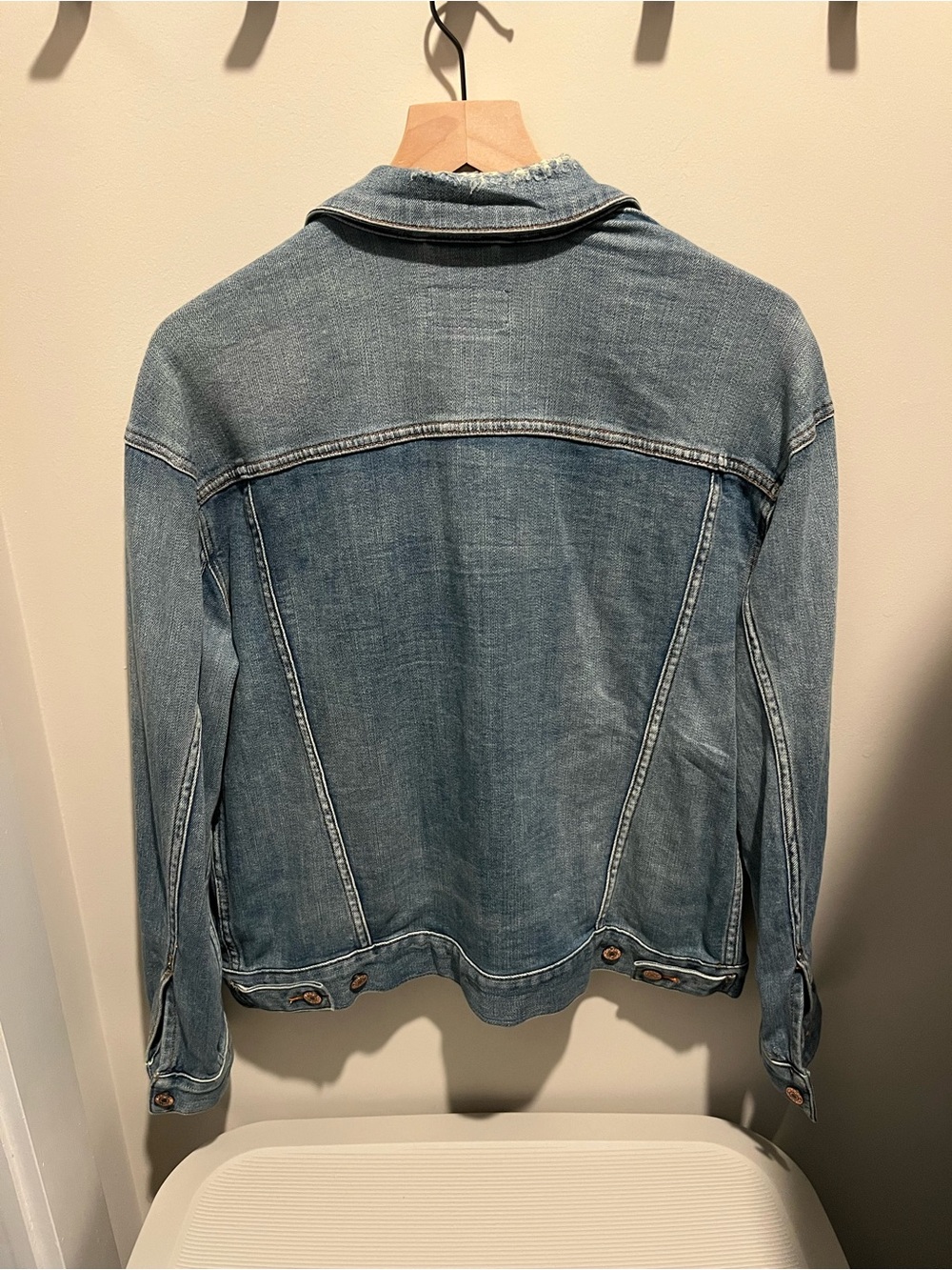 Pilcro by Anthropologie Light Blue Denim Jacket - Picture 2 of 4